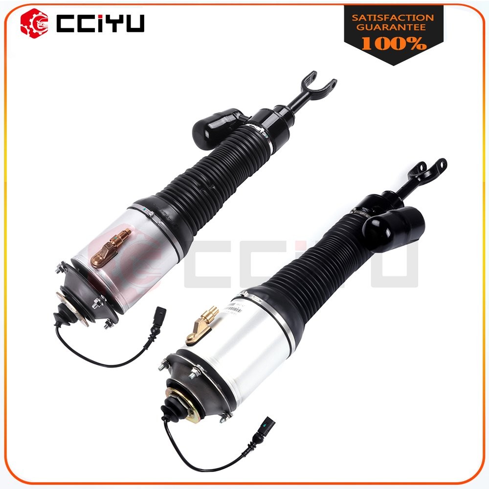 2X For Bentley Continental GT Flying Spur Phaeton V8 Front Air Suspension Struts