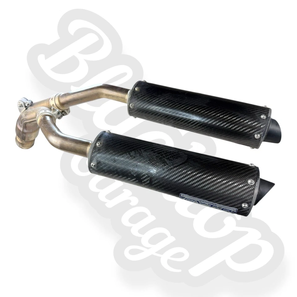Yamaha YZF R1 GYTR 2004 fibra de carbono silenciadores de escape antideslizantes Foto 4 de 4