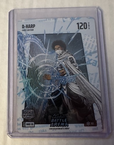 2026 Bo Jackson Battle Arena D-Harp Dylan Harper BHBF-24 Headliner Ice Foil SP