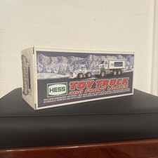 Hess 2008 Toy Truck and Front Loader Lights Sounds Motorized Loader NIB