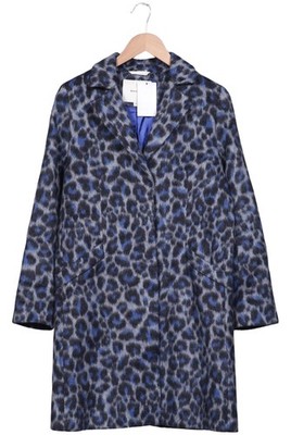 Beaumont Mantel Damen Jacke Parka Gr. EU 38 Baumwolle Wolle Blau #tir08ct