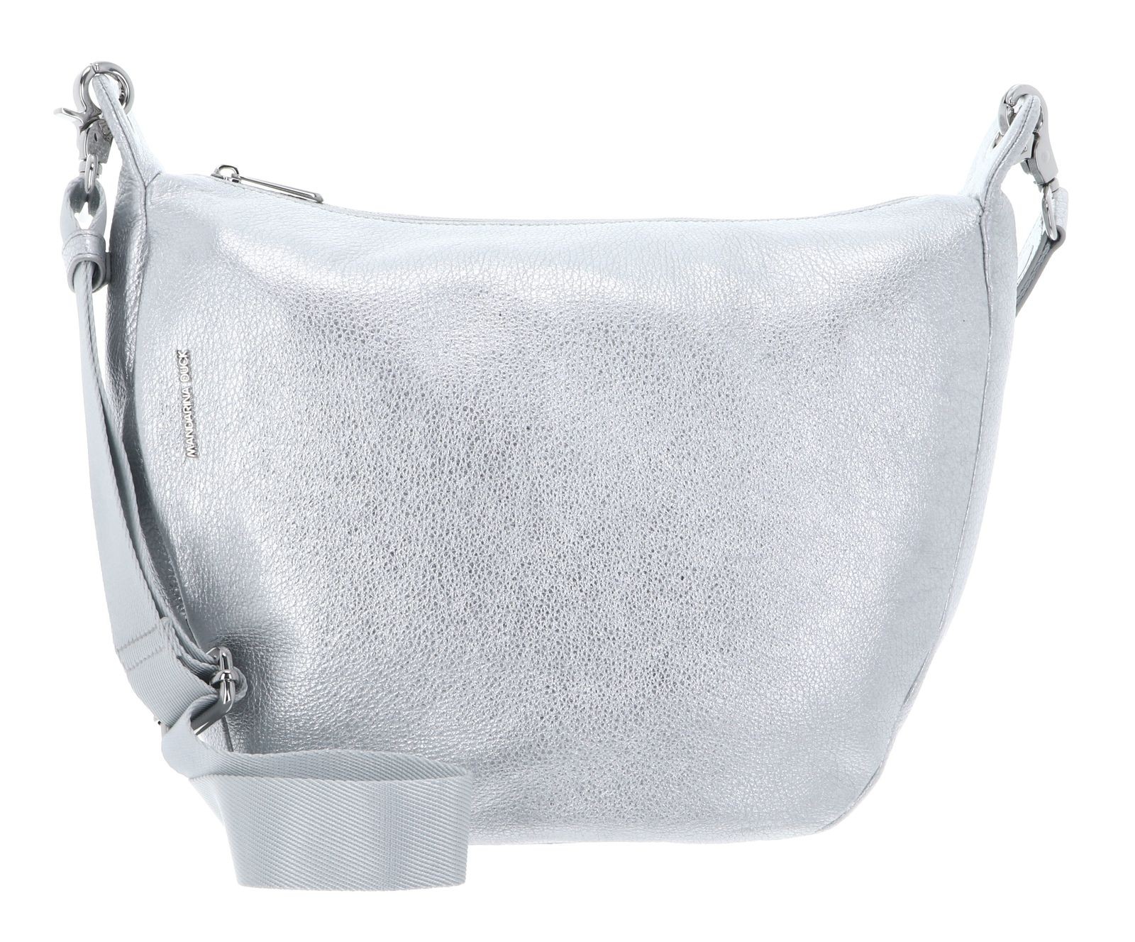 MANDARINA DUCK cross body bag Mellow Metal Crossover Bag Silver