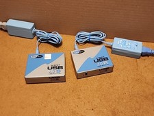 Gefen Extendit USB 2.0 USB Extender Receiver 2.0R  Sender 2.0S w/ Power cords