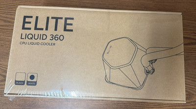 Cooler Master Elite Liquid 360 CPU liquid cooler White brand new sealed