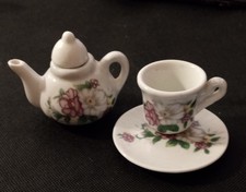 Vintage Doll Dishes, 4 Pcs