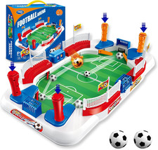 Foosball Table Soccer Game for Kids: Mini Interactive Soccer Board Game - 3 4 5