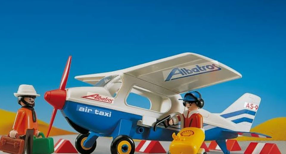 Playmobil -- pièce de rechange -- Avion taxi 3788 - Photo 1/1