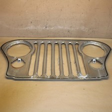 Jeep 1972-1986 Cj5 Cj7 Cj8 Front Chrome Grille Grill Overlay Original Oem
