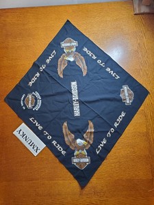 Harley-Davidson Signature Bandana/Scarf for Head/Neck/Face