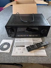 Pioneer AV Receiver VSX-1124 -165W X 7 Remote & Manual & CD Rom  Bundle HDMI 