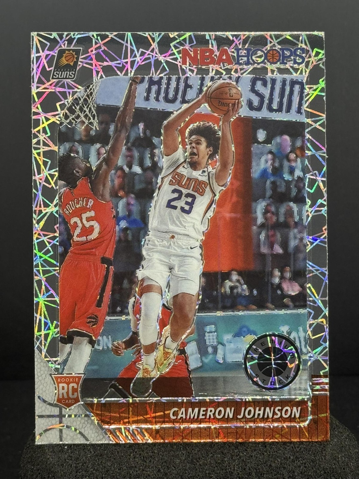 Cameron Johnson Rookie 2019-20 Hoops Premium Stock #208 Prizms Silver Scope RC