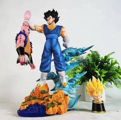 Dragon Ball Figure - Vegito vs Boo Vegetto Figure + EXTRA (33CM) Buu Goku Statue