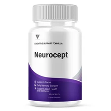 Neurocept Brain Supplement, Neuro Cept Memory Capsules (60 Capsules)