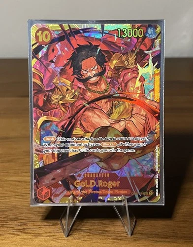 Gol D. Roger Secret Rare OP09-118 One Piece TCG English SEC