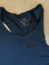 Nike Dri-FIT AeroSwift Mens Singlet Tank TEAL...