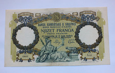 KINGDOM OF ITALY AND ALBANIA .B.NAZ.D ALBANIA.20 FRANCS 1939 NATURAL SPL/SUP