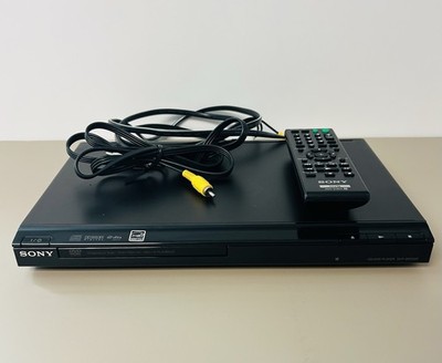 Sony DVP-SR200P DVD/CD Player With Remote & AV Cables - Tested & Working