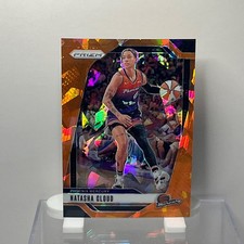 2024 Panini WNBA Prizm- Natasha Cloud #11, Orange Ice Prizm