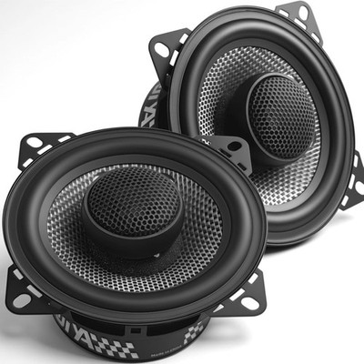 Upgrade 4-Inch Car Coaxial Speakers   2-Way Full Range Stereo, 300W Peak Power,