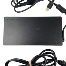 GENUINE OEM Lenovo Charger 230W 20V AC Adapter Slim Tip ADL230NLC3A - Used