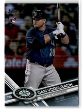 2017 Topps Rainbow Foil Dan Vogelbach RC #519 Seattle Mariners