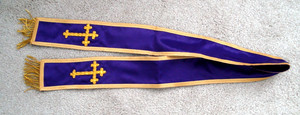 GERMAN CHAPLAIN'S STOLE-FANTASTIC DETAIL!!!