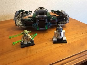 LEGO Yoda's Jedi Starfighter (75168) + 9675 Sebulba&rsquo;s Podracer & Tatooine