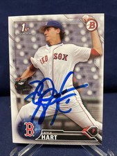 Kyle Hart Boston Red Sox Autographed  Baseball Card