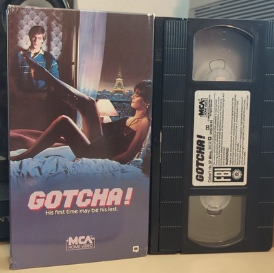 Gotcha! (VHS, 1985) Anthony Edwards, Linda Florentino 