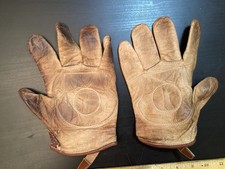 Vtg Champion Handball Gloves Size L  Goatskin