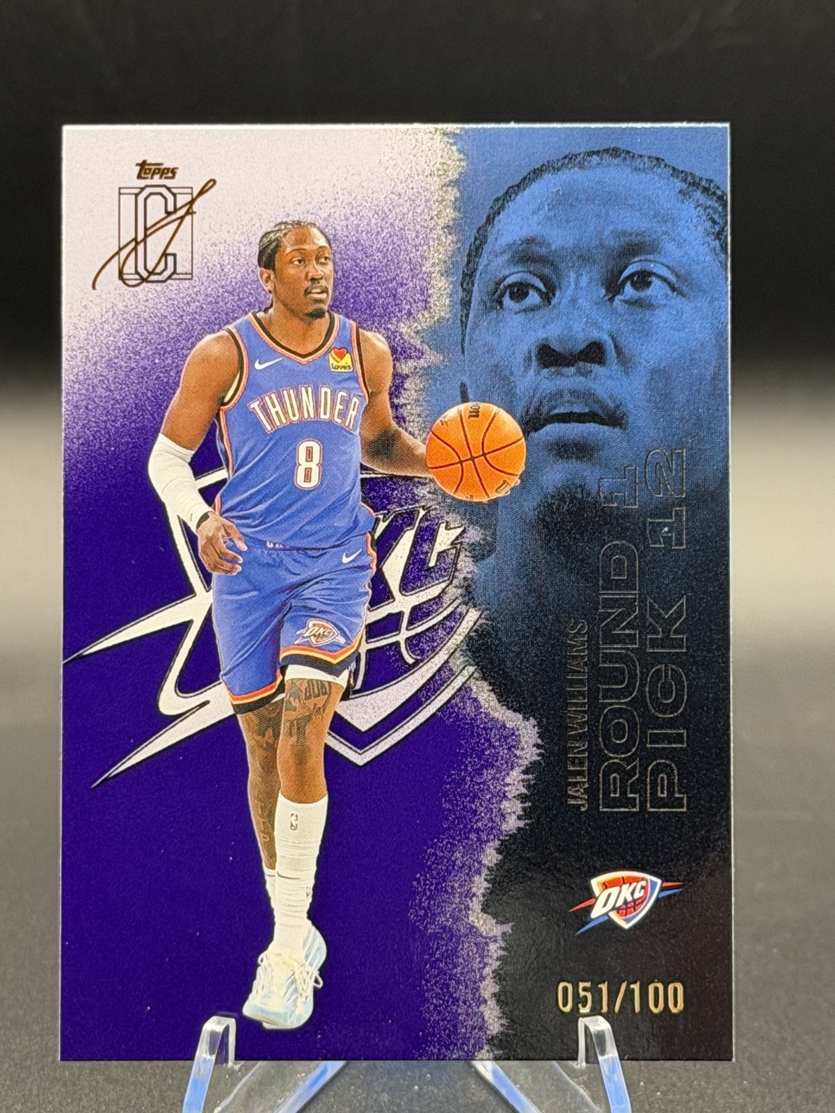 2025-26 Topps Signature Class - Jalen Williams #87 Purple /100 OKC Thunder