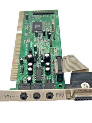 Vintage ISA Sound Card OPTI 82C931 w/ Controller Wave Table Ports