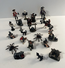 20pc Lemax Halloween Mini Resin Figurine Lot, Painted Multicolor Set