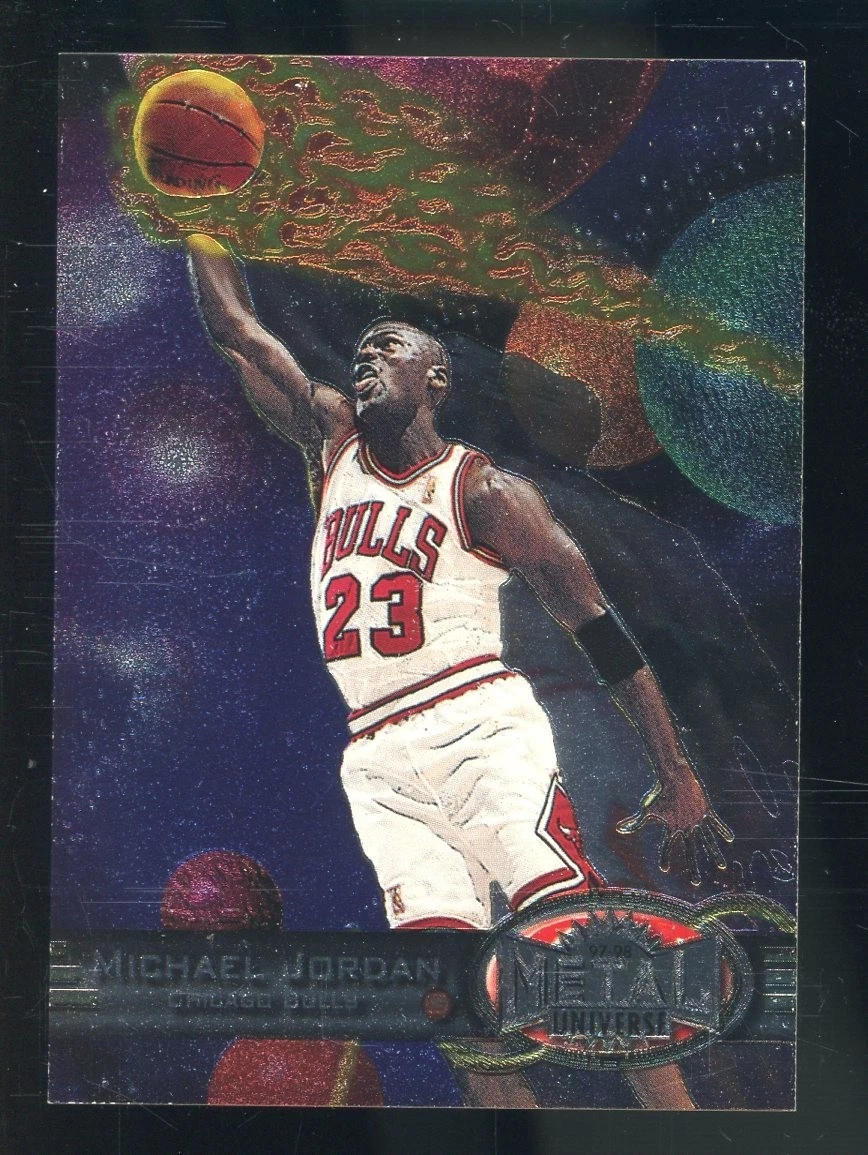 マイケル・ジョーダン 1997-98 l Universe 1997-98 Metal Universe - Michael Jordan #23 for sale | eBay