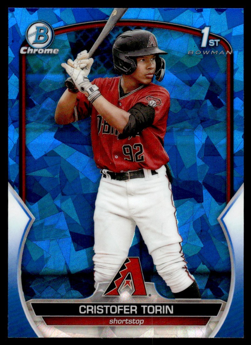 2023 Bowman Chrome Sapphire Cristofer Torin Arizona Diamondbacks #BCP-204