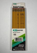 Vintage Empire #2 No2 Pencils Pack Of 8 NOS Sealed USA Made