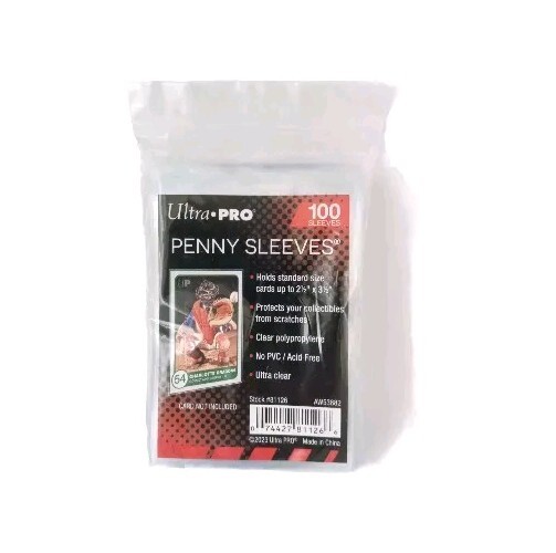 Ultra Pro Penny Sleeves 100 StüCk Weiche SchutzhüLlen FüR Sammelkarten Ovp-image