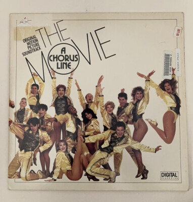 A Chorus Line The Movie Soundtrack Vinyl - 1985 LP - 826 306-1 M-1 Record