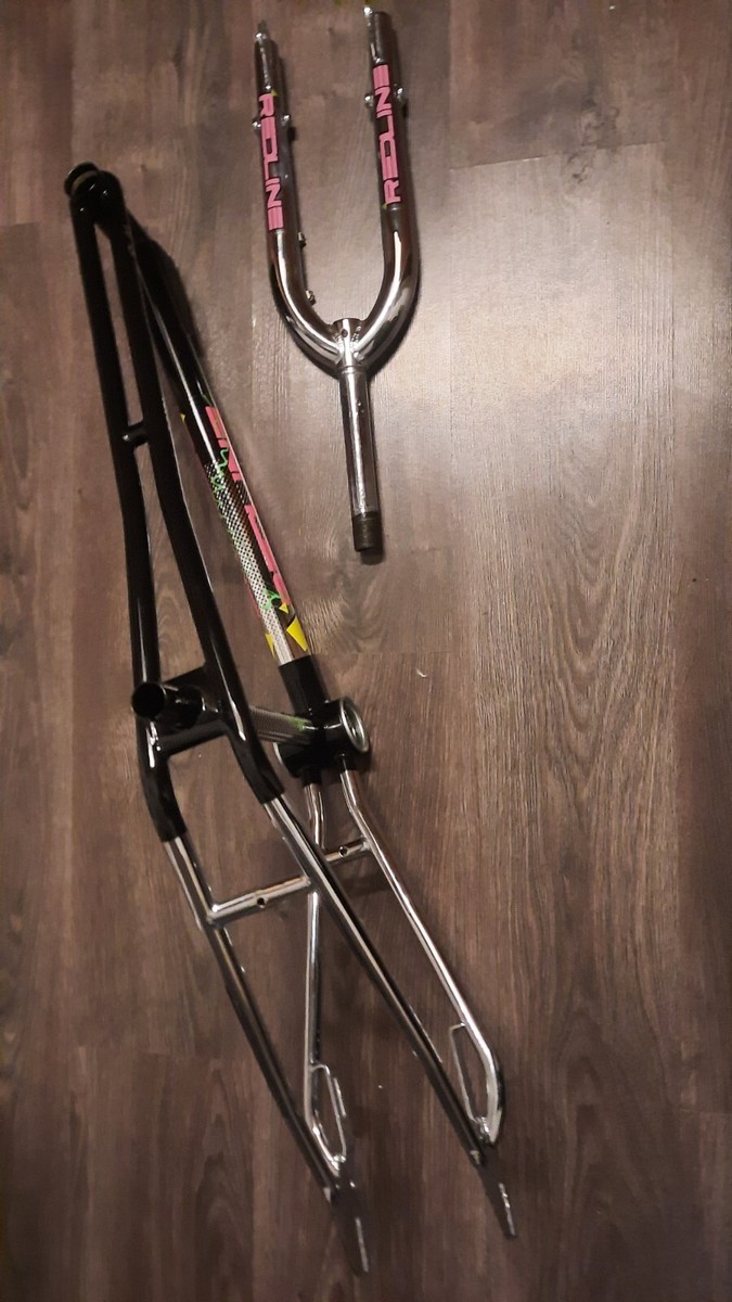 Cadre Et Fourche BMX Vintage Redline RL20 II – Noir – Old School