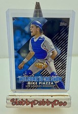 2022 Topps Series 1 Welcome to the Show Black /299 Mike Piazza #WTTS-50 HOF