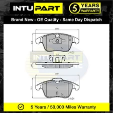 Fits Ford Land Rover Jaguar Volvo MG Daimler Intupart Front Brake Pads Set