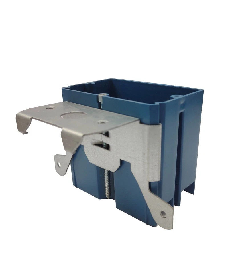 1-Gang Electrical Outlet Switch Box New Work ETL 21 Cu In Adjustable Bracket Lot - Image 2 of 4