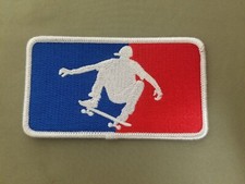 Skate Skateboarding Embroidered Patch.