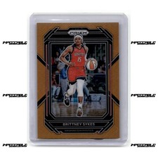 2023 Panini Prizm WNBA - Orange Prizm #67  Brittney Sykes /99