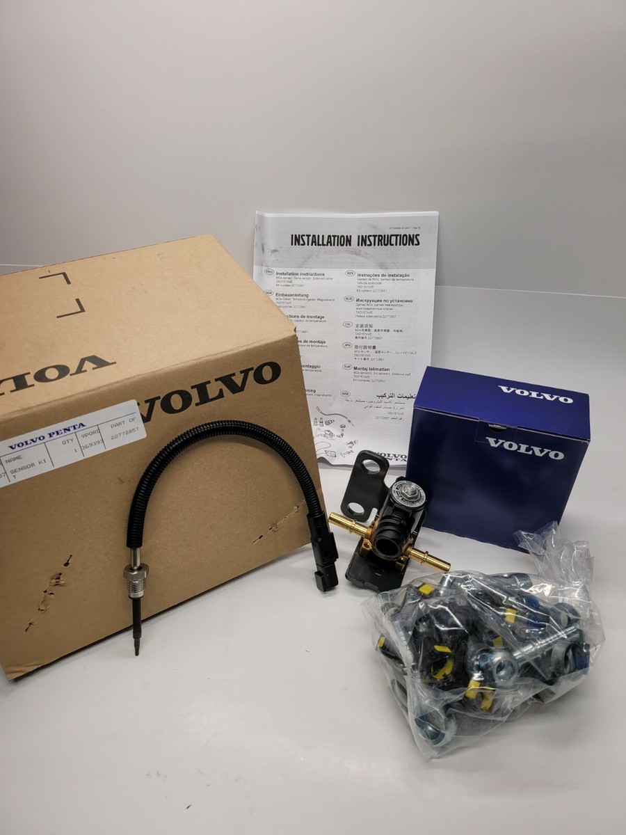 Volvo NOx Sensor Temp Sensor Solenoid Valve Kit 22772857