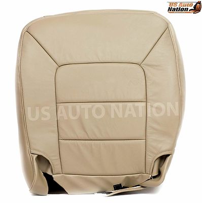 Cubierta De Asiento Inferior De Cuero Perforado Para Ford Explorer 2003-2005 - Color Tostado Original, Compatible Con Asientos Calefactados Y Eléctricos