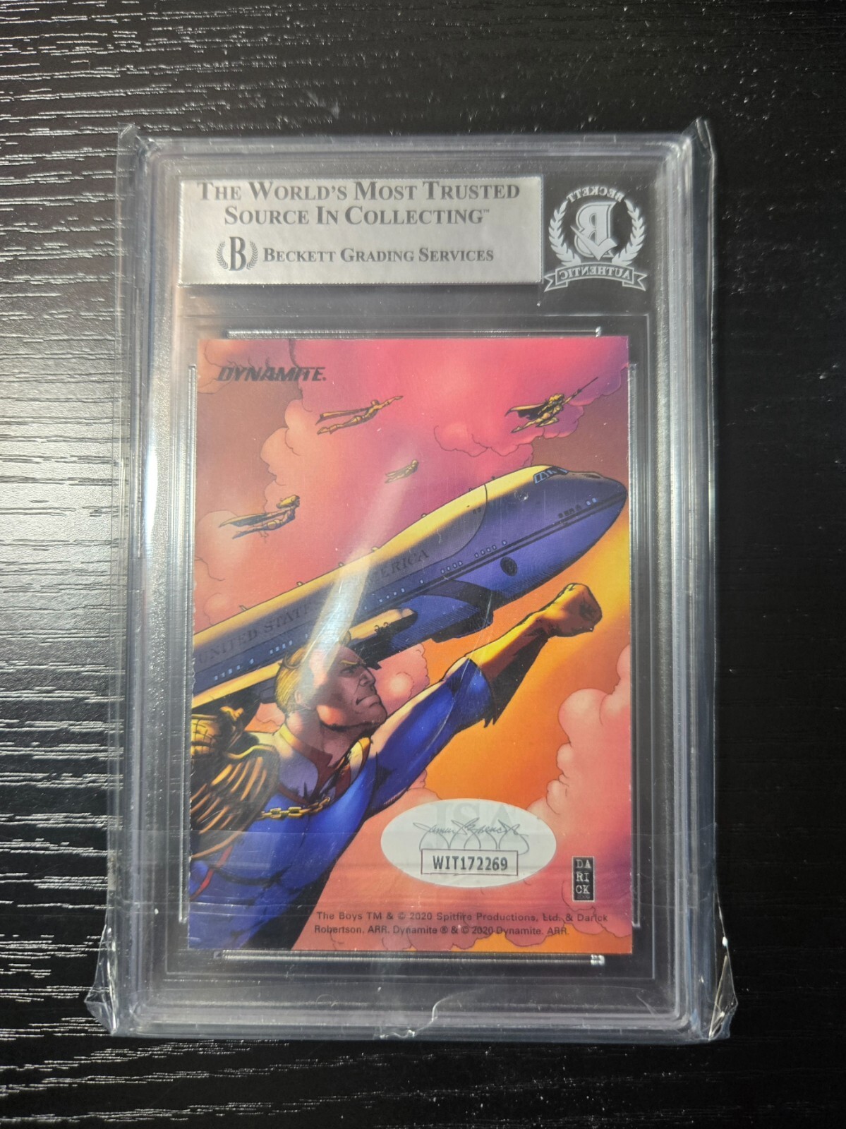Antony Starr as Homelander Signed The Boys #/70 BGS BAS AUTO autograph ...