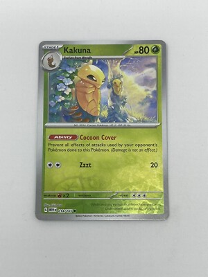 Pokemon TCG Kakuna Reverse Holo 014/165 Scarlet & Violet 151 NM+