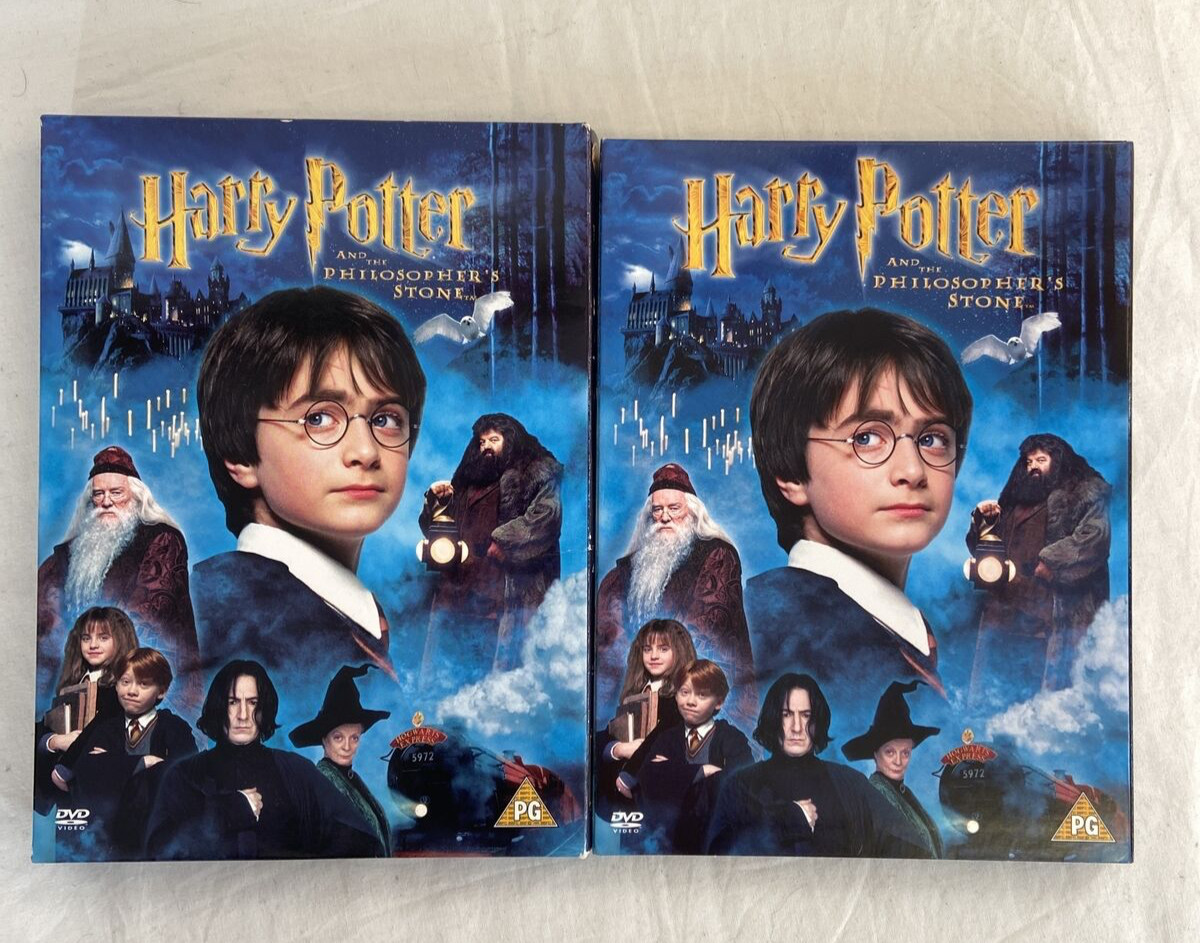 Harry Potter And The Philosophers Stone DVD + Special Features Near Mint