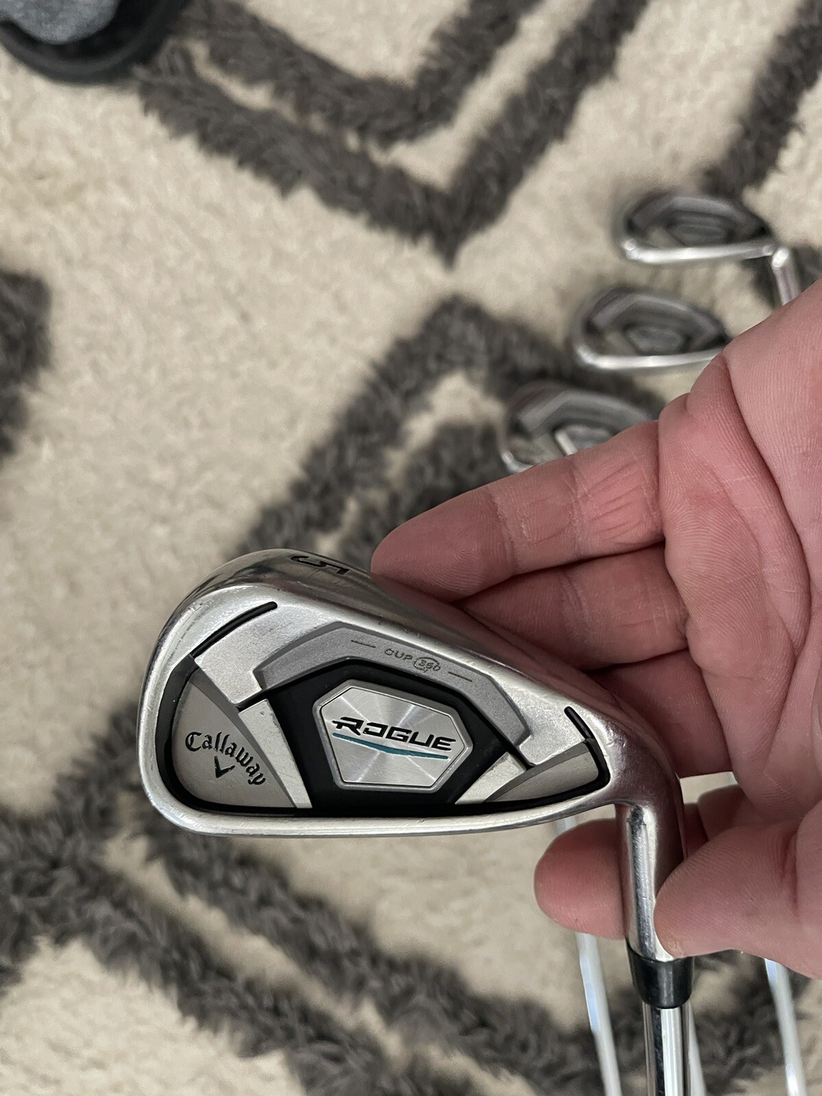Callaway Rogue X single P pitching wedge pw to iron set kbs max 90 R eBay